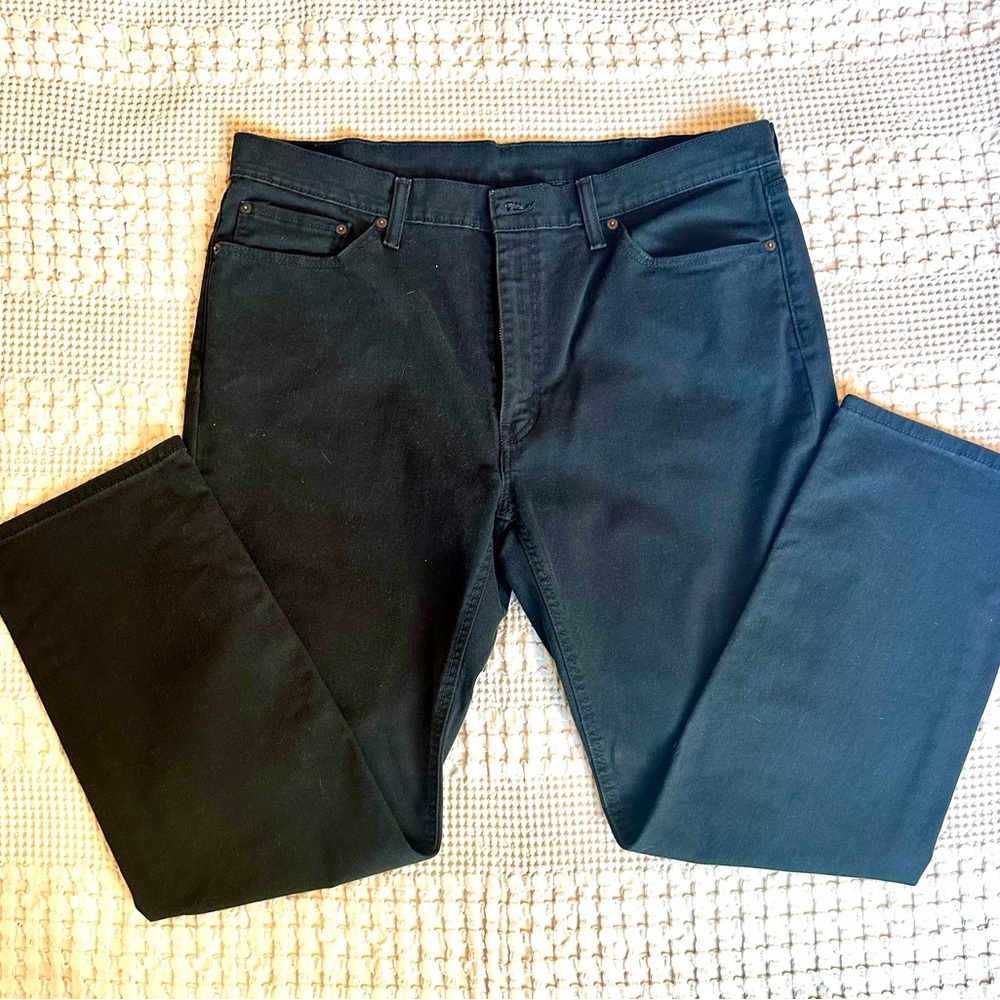 Levi's Men's Dark Blue Straight Jeans